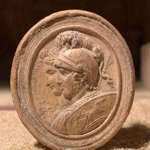 Antique Carved Medallion